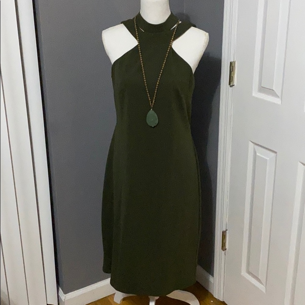 Beautiful olive green dress
